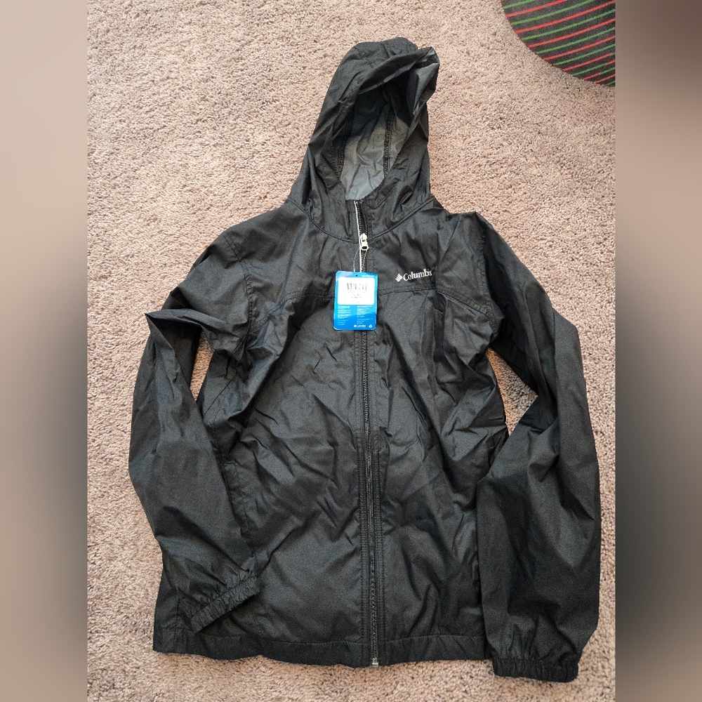 Columbia rain jacket NWT youth